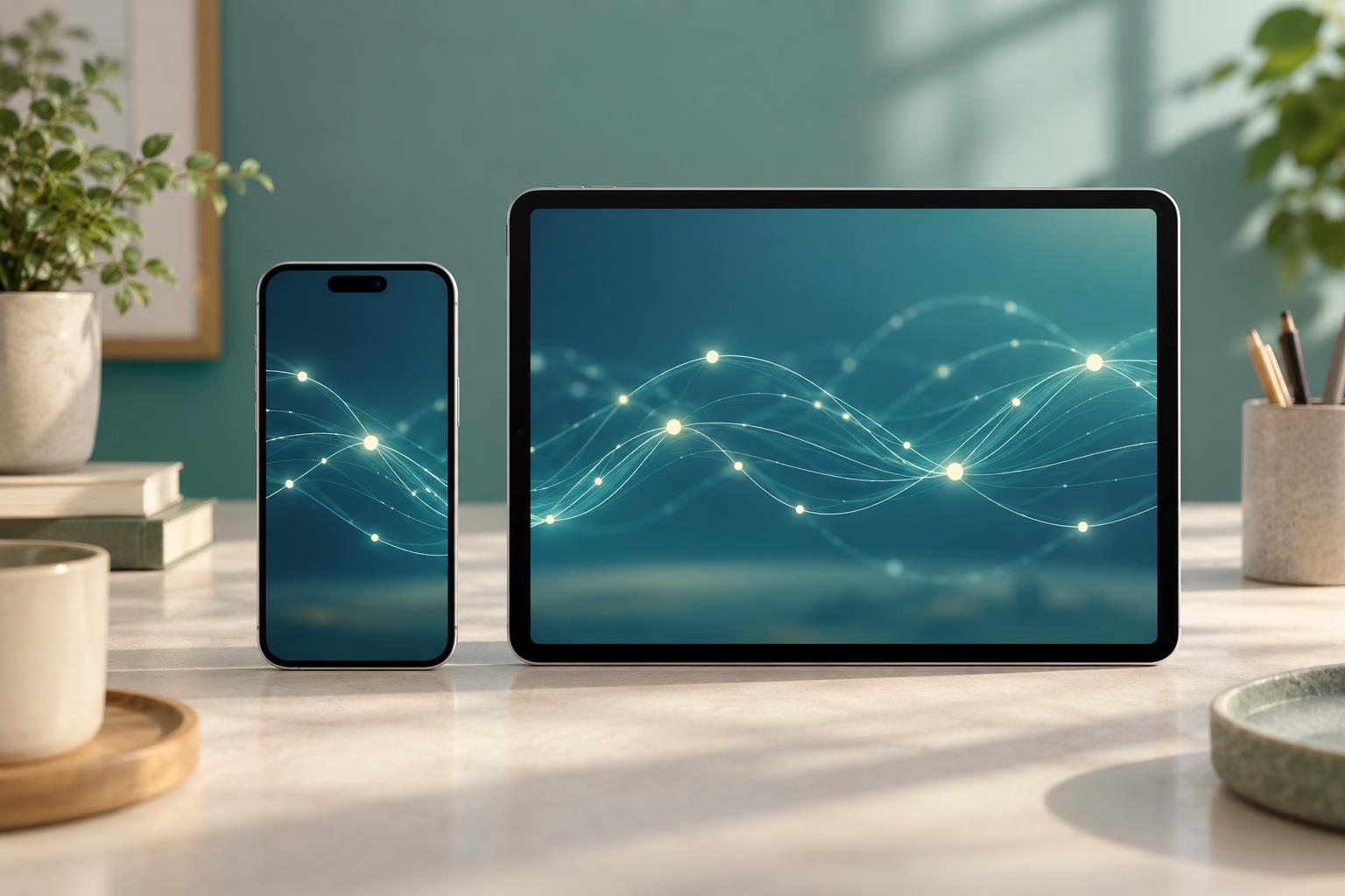 iPhone与iPad展示移动端连接路径